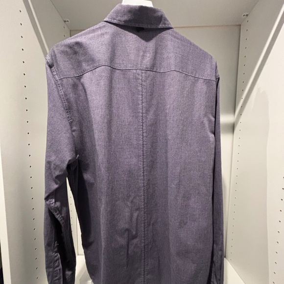Rag and Bone, Purple button down, XL - Picture 2 of 3